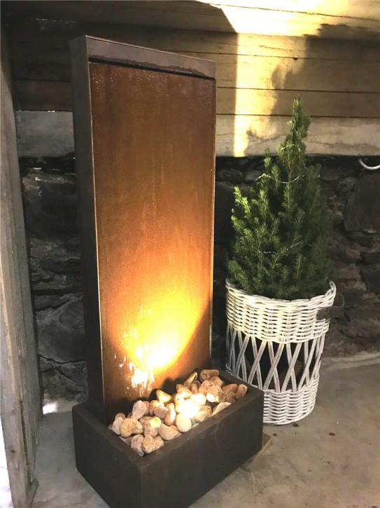 NEU ! CORTENSTAHL Brunnen