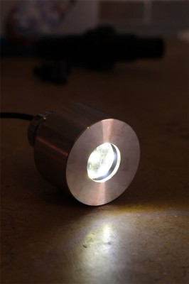 LunaLed 9s Oase LED Ø50mm Quellbeleuchtung für Quellsteine Wasserspiele Brunnen