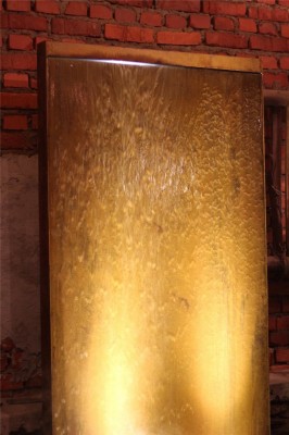 Wasserwand Cordon Gigant 220 Cortenstahl Gartenbrunnen Edelrost Design