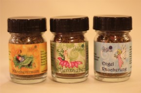 Räucherstövchen aus Eisen inkl. Sieb und Räuchermischungen Duftlampe