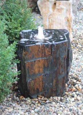 Bilder Ähnlich !! Wasserspiel SET Quellstein Schiefer 60 mit Quellschale Brunnen Gartenbrunnen Springbrunnen