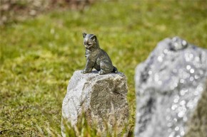 Bronzefigur Junge Katze Loona 13cm Bronze Skulptur Rottenecker