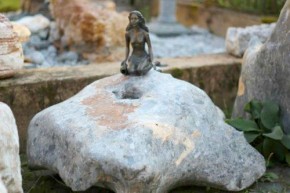 Bronzefigur Jasmin 19cm | Bronze Skulptur Wasserspeier von Rottenecker