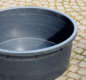 PE Becken 85 x 34 cm 150 Liter Rundbecken Teichbecken Springbrunnenbecken