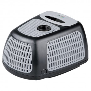 PE Becken mit GFK Deckel Ø88x35 | Pumpe Messner system-X 1501