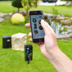 InScenio FM-Master Cloud Oase Gartensteckdose Gerätesteuerung im Garten per WLAN über Tablet oder Smartphone
