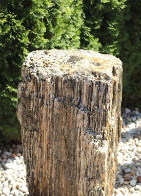 VERKAUFT! Wasserspiel SET Quellstein Monolith 80cm Gneis Gartenbrunnen Springbrunnen