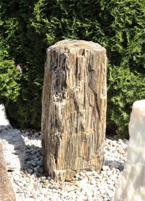 VERKAUFT! Wasserspiel SET Quellstein Monolith 80cm Gneis Gartenbrunnen Springbrunnen