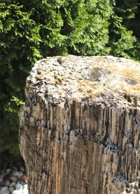 VERKAUFT! Wasserspiel SET Quellstein Monolith 80cm Gneis Gartenbrunnen Springbrunnen