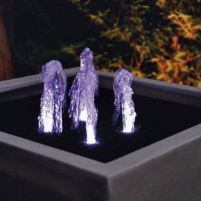 LunaLed 6s Oase LED Ø30mm Quellbeleuchtung für Quellsteine Wasserspiele Brunnen
