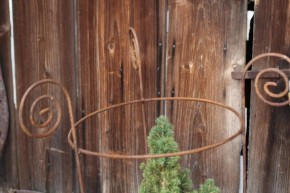 Staudenhalter Ø30-60cm Eisen Edelrost Pflanzhilfe Shabby, Landhaus & Cottage Garden