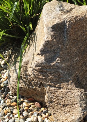 VERKAUFT! Quellstein Muschelkalk 55cm Gartenbrunnen Springbrunnen Komplettset