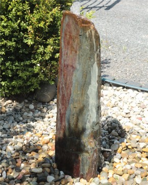 Quellstein Schiefer Monolith 82cm Gartenbrunnen Springbrunnen Komplettset