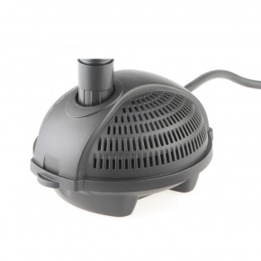 PE Becken mit GFK Deckel Ø60cm | Pumpe PondoVario 1000 für 3 Quellsteine