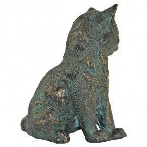 Bronzefigur Junge Katze Loona 13cm Bronze Skulptur Rottenecker