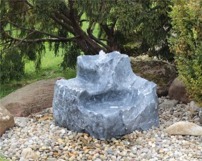 VERKAUFT! Quellstein Bachlauf Marmor L65cm Naturstein Gartenbrunnen Springbrunnen Set