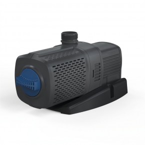 PE Becken mit GFK Deckel Ø120x35+Stütze | Pumpe Oase Aquarius Universal 3000